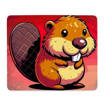 Bieber - Mousepad (Querformat) - Weiß - Vorne