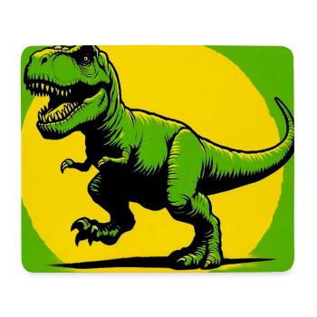 dinosaur - Mouse Pad (horizontal) - white - Front