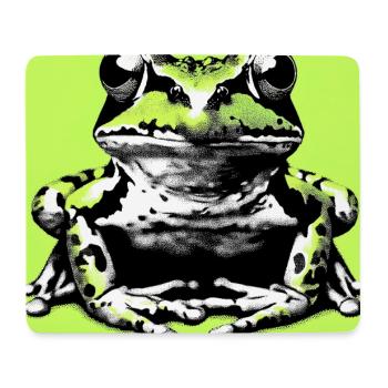 frog - Mouse Pad (horizontal) - white - Front