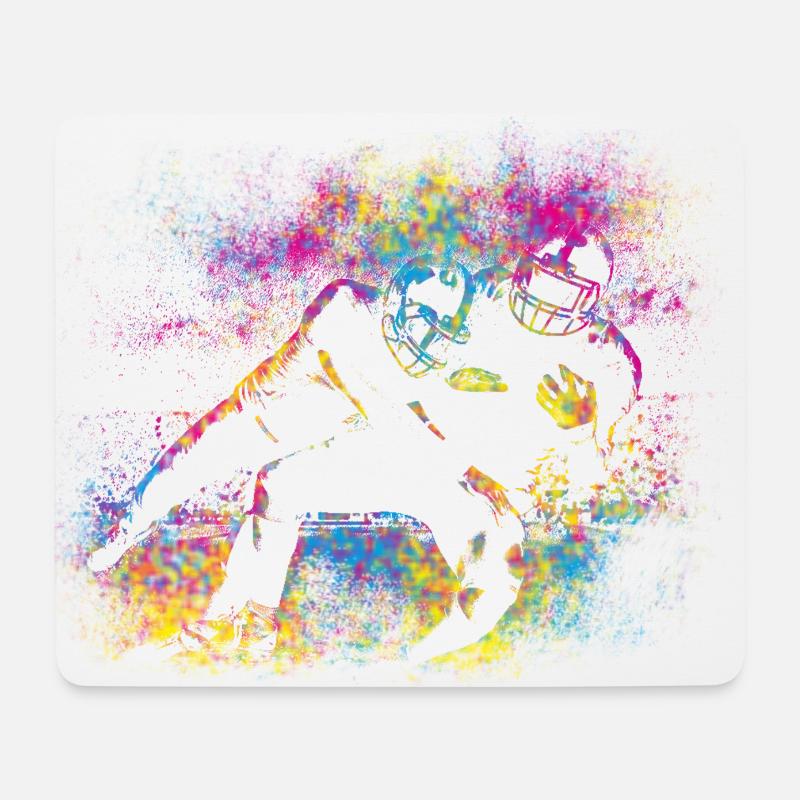 Football Colors - Mouse Pad (horizontal) - white