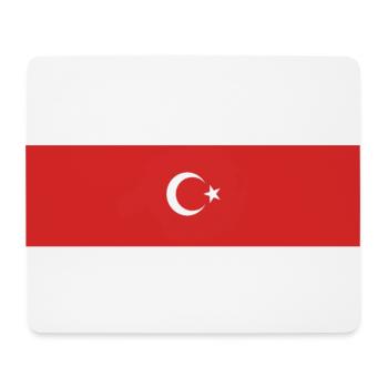 Türkiye - Türkei - Turkey - Ay Yildiz - Mousepad (Querformat) - Weiß - Vorne