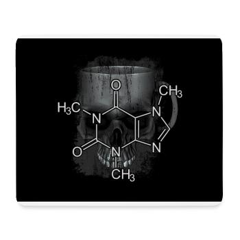 Heavy Metal Punk Caffeine - Mouse Pad (horizontal) - white - Front