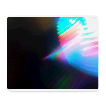 Neon Wheels - Mousepad (Querformat) - Weiß - Vorne
