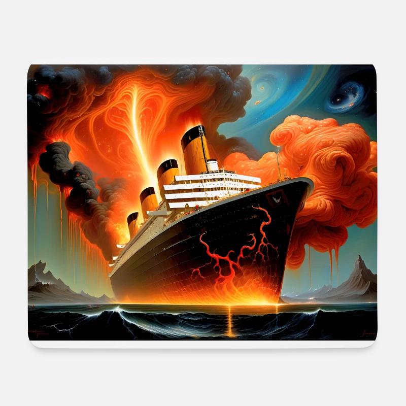 Nature's Fury #11 - Mouse Pad (horizontal) - white