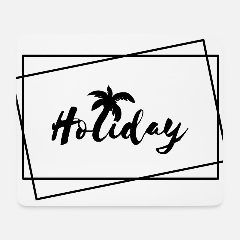 Feiertag - Mousepad (Querformat) - Weiß