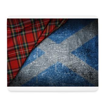 Schottland - Mousepad (Querformat) - Weiß - Vorne