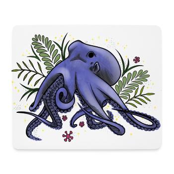 Oktopus - Under the sea - Mousepad (Querformat) - Weiß - Vorne