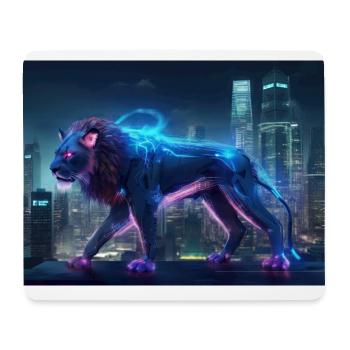 Neon Jungle King - Mouse Pad (horizontal) - white - Front
