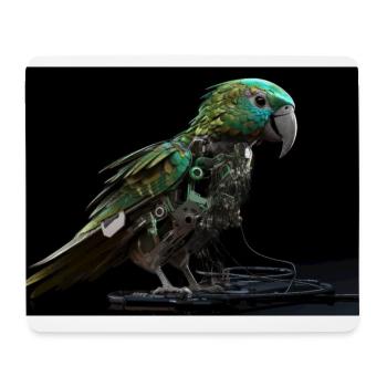 Neon Bloom - Mouse Pad (horizontal) - white - Front