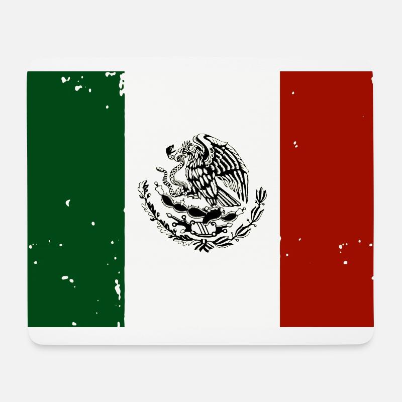 Mexico - Mousepad (Querformat) - Weiß