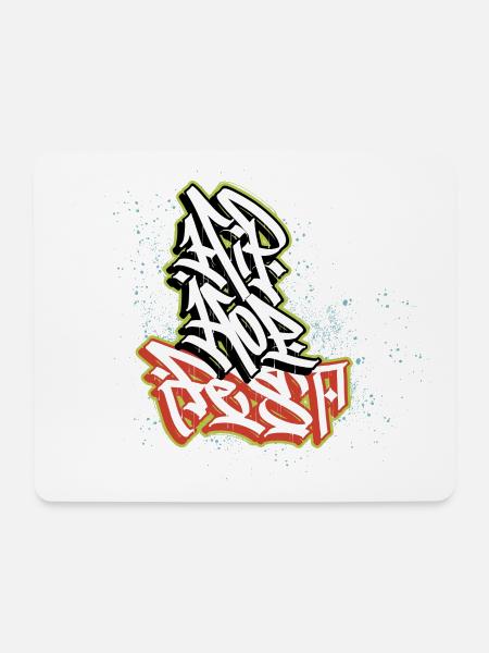 Hip Hop Fest - Mousepad (Querformat) - Weiß
