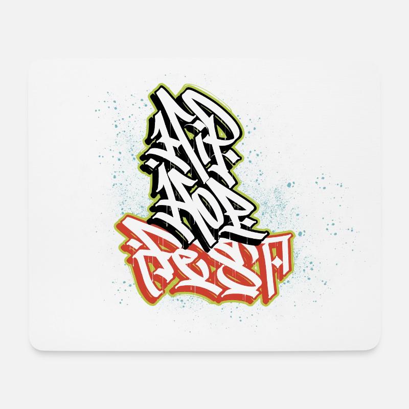 Hip Hop Fest - Mouse Pad (horizontal) - white