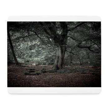 Dans la forêt de contes de fées - Tapis de souris (format paysage) - blanc - Devant