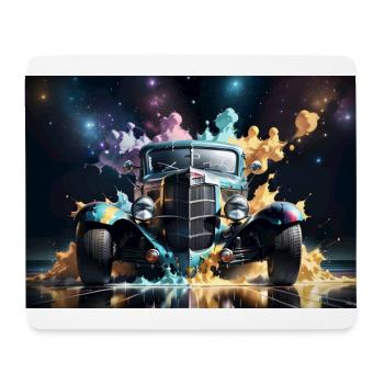 Hot Rod #2 - Mousepad (Querformat) - Weiß - Vorne