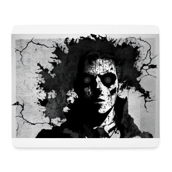 Renegade #4 - Tapis de souris (format paysage) - blanc - Devant