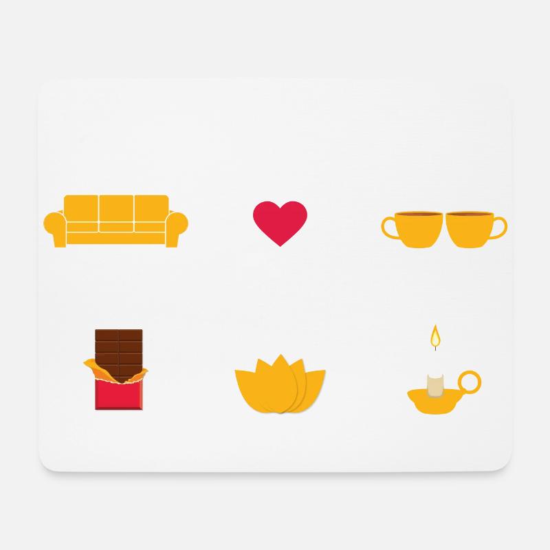Generation Hygge I Dänischer Lifestyle I Geschenk - Mousepad (Querformat) - Weiß