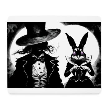 Alice #8 - Tapis de souris (format paysage) - blanc - Devant