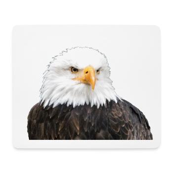 Eagle - Mouse Pad (horizontal) - white - Front