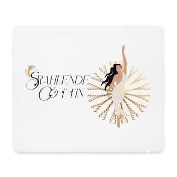 Strahlende Göttin M K Eyelneiri Design - Mousepad (Querformat) - Weiß - Vorne