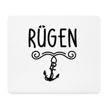 Rügen - Tapis de souris (format paysage) - blanc - Devant