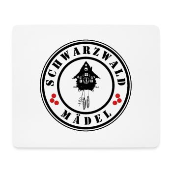 Schwarzwaldmädel - Mousepad (Querformat) - Weiß - Vorne