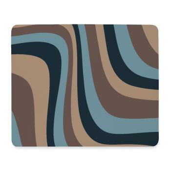 Vintage-Wellen - Mousepad (Querformat) - Weiß - Vorne