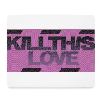 K-Pop Kill this Love - Tapis de souris (format paysage) - blanc - Devant