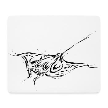 Skate - Mouse Pad (horizontal) - white - Front