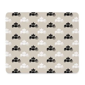 carriage pattern - Mouse Pad (horizontal) - white - Front