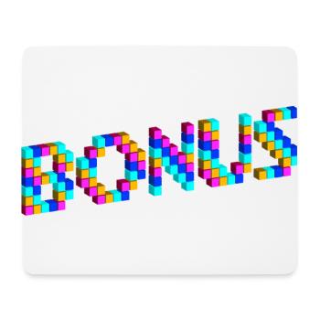 BONUS bonus Bonus Pixel - Mousepad (Querformat) - Weiß - Vorne