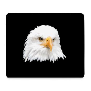 Bald eagle - Mouse Pad (horizontal) - white - Front