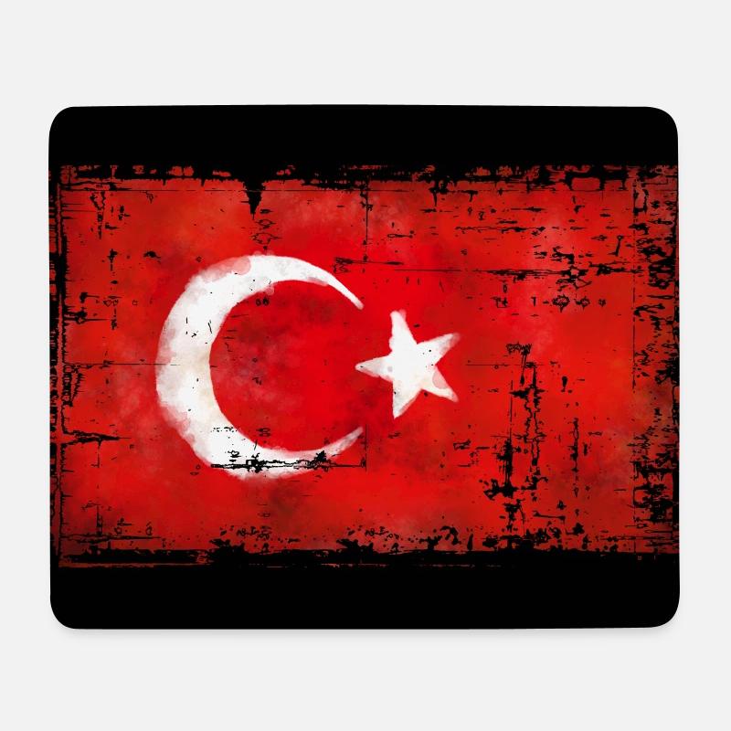Turkey - Türkei - Mousepad (Querformat) - Weiß