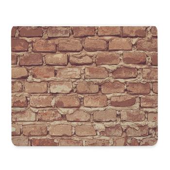 Brick wall mask texture gift idea mason - Mouse Pad (horizontal) - white - Front