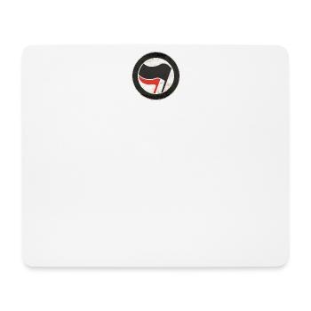 ANTIFA - Mouse Pad (horizontal) - white - Front