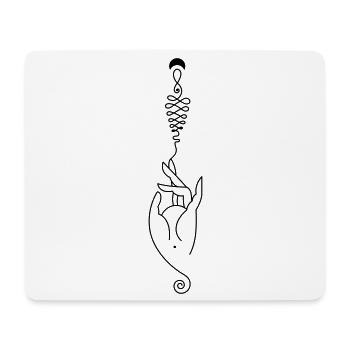 Creative Energy – Spirituelle Schöpferkraft - Mousepad (Querformat) - Weiß - Vorne