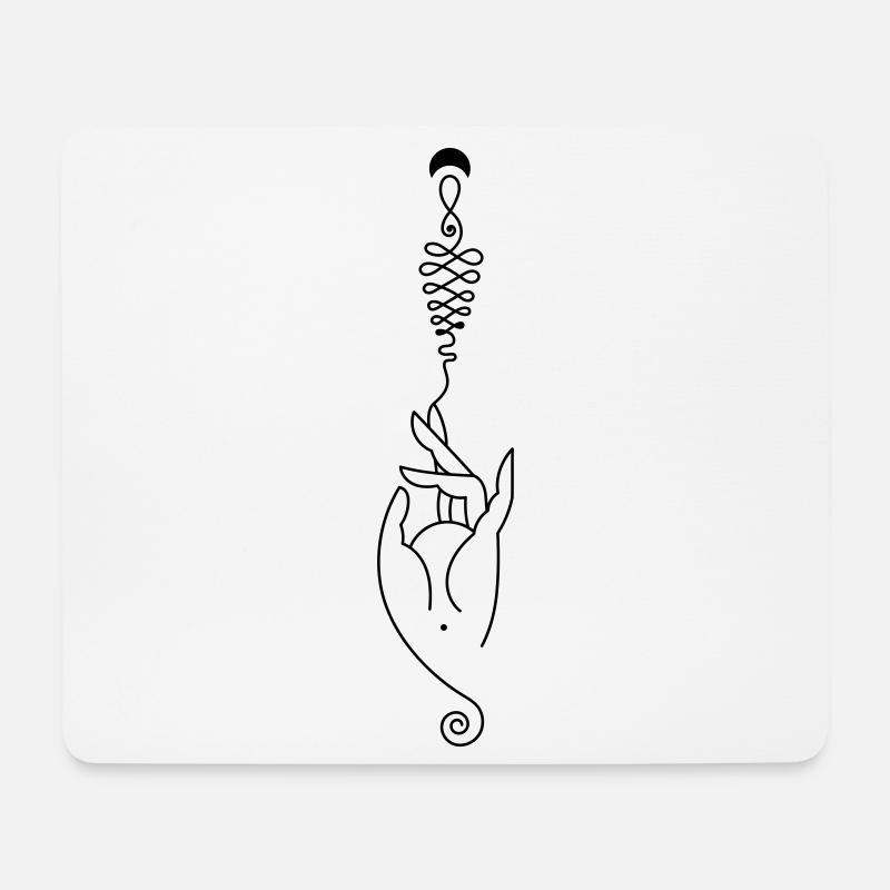 Creative Energy – Spirituelle Schöpferkraft - Mousepad (Querformat) - Weiß