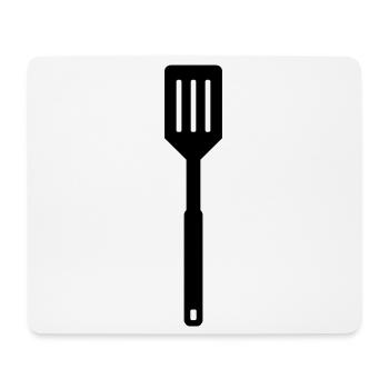 Kitchen spatula - Mouse Pad (horizontal) - white - Front