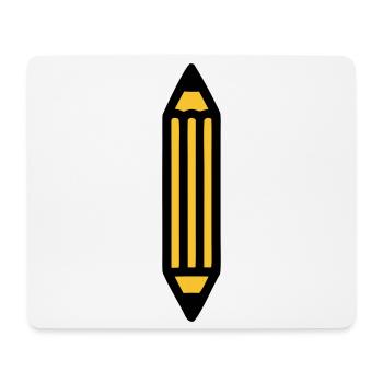 Bleistift Schreiben Autor Kunst - Mousepad (Querformat) - Weiß - Vorne
