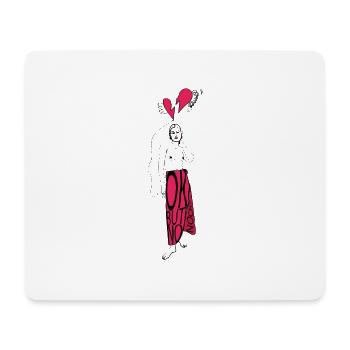 okaybutnooo - Mouse Pad (horizontal) - white - Front