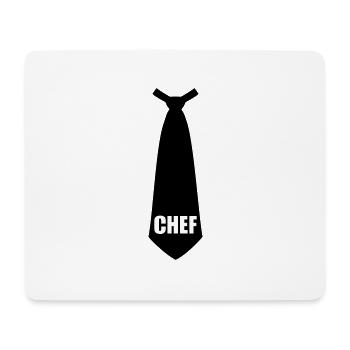 Chef - Mousepad (Querformat) - Weiß - Vorne