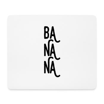 Bananen - Mousepad (Querformat) - Weiß - Vorne