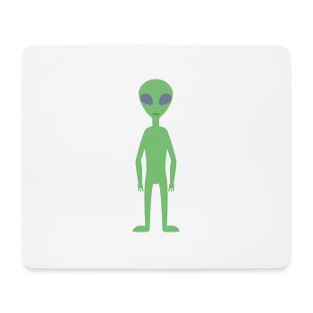alien - Mouse Pad (horizontal) - white - Front