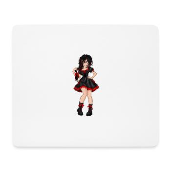 Bella Donna - Mousepad (Querformat) - Weiß - Vorne
