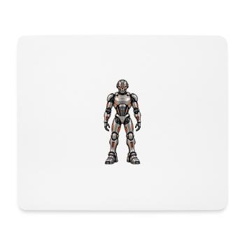 AJ-163 Vollkörper - Mousepad (Querformat) - Weiß - Vorne