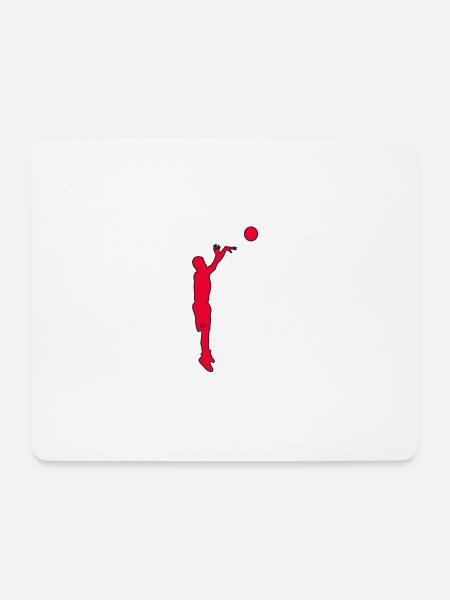 Basketball players - Mouse Pad (horizontal) - white