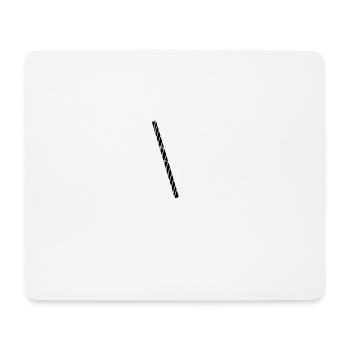 Lemonade glass - Mouse Pad (horizontal) - white - Front