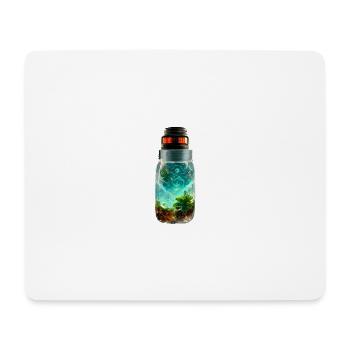 Bottle Nature - Mouse Pad (horizontal) - white - Front