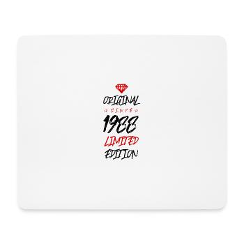 1988 limited edition - Mousepad (Querformat) - Weiß - Vorne