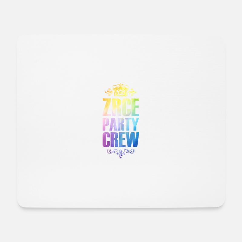 Zrce Party Crew Bunt Urlaub - Mousepad (Querformat) - Weiß