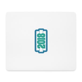 Vintage 2018 - Mouse Pad (horizontal) - white - Front